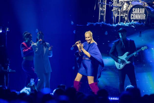 Bilder des Jahres 2023, Entertainment 12 Dezember Entertainment Themen der Woche KW50 Sarah Connor, not so silent night, Olympiaahlle Muenchen. 13.12.2023