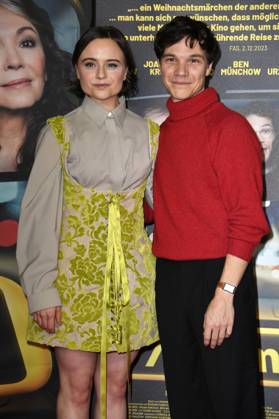 Lena Urzendowsky und Sebastian Urzendowsky beim Special Screening des Kinofilms 791 km im Zoo Palast. Berlin, 14.12.2023
