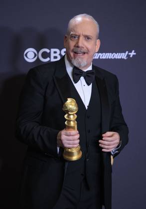 January 7, 2024, Beverly Hills, California, USA: Paul Giamatti in the press room of the 81st Annual Golden Globe Awards on Sunday January 7, 2024 at The Beverly Hilton Hotel in Beverly Hills, California. ARIANA RUIZ PI Beverly Hills USA - ZUMAp124 20240107_zaa_p124_110 Copyright: xArianaxRuizx