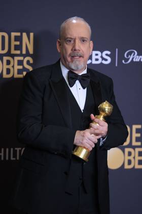 January 7, 2024, Beverly Hills, California, USA: Paul Giamatti in the press room of the 81st Annual Golden Globe Awards on Sunday January 7, 2024 at The Beverly Hilton Hotel in Beverly Hills, California. ARIANA RUIZ PI Beverly Hills USA - ZUMAp124 20240107_zaa_p124_111 Copyright: xArianaxRuizx
