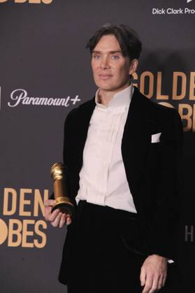 RECORD DATE NOT STATED Cillian Murphy in the press room, 81st Annual Golden Globe Awards - Press Room, Beverly Hilton Hotel, Beverly Hills, CA, United States, January 7, 2024. (Photo by: Elizabeth Goodenough Everett Collection) PUBLICATIONXNOTxINxCANxCHNxFRAxITAxJPNxNORxPOLxRUSxESPxUKxUSA