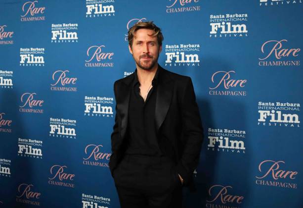 January 13, 2024, Santa Barbara, California, U.S.A: Ryan Gosling charms on the Red Carpet before he receives the Kirk Douglas Award for Excellence in Film from Santa Barbara International Film Festival 2024 on January 13. The exclusive dinner gala was held at the Ritz-Carlton Hotel. Santa Barbara U.S.A - ZUMAk144 20240113_znp_k144_098 Copyright: xAmyxKatzx