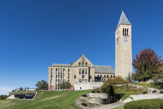 Library and McGraw bell tower on the Cornell University campus, Ithaca, New York, USA Ithaca New York United States EDITORIAL USE ONLY Copyright: xJohnxGreimx JohnxGreimx jgrmphotos000560