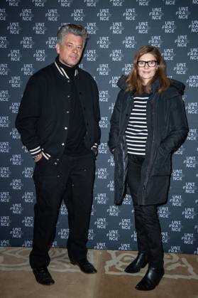 French Cinema Award 2024 Photocall Benjamin Biolay and Chiara Mastroianni attending the Photocall for the French Cinema Award 2024 in Paris, France on January 18, 2024. Photo by Aurore Marechal ABACAPRESS.COM Paris France  Copyright: xMarechalxAurore ABACAx