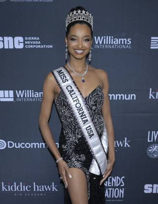 January 19, 2024, Beverly Hills, California, United States: Tianna Clark attends the 21st Living Legends of Aviation 2024. Beverly Hills United States - ZUMAb173 20240119_aap_b173_025 Copyright: xBillyxBennightx