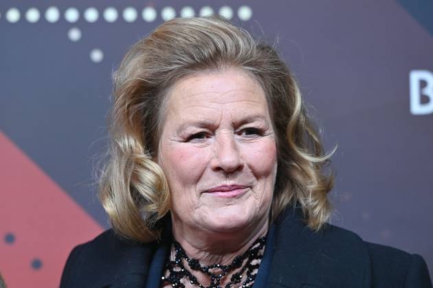 Suzanne von Borsody (Schauspielerin), Einzelbild,angeschnittenes Einzelmotiv,Portraet,Portrait,Porträt. Roter Teppich,Red Carpet,Bayerischer Filmpreis 2023 am 19.09.2024 im Prinzregententheater in Muenchen.