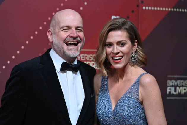 Oliver Rauh, Nele Kiper, Roter Teppich,Red Carpet,Bayerischer Filmpreis 2023 am 19.09.2024 im Prinzregententheater in Muenchen.