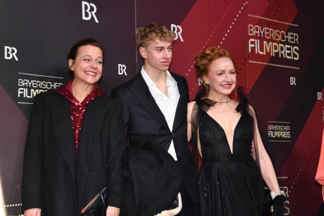 Brigitte Hobmeier Verleihung des Bayerischen Filmpreis Prinzregenten Theater München 19. Januar 2024
