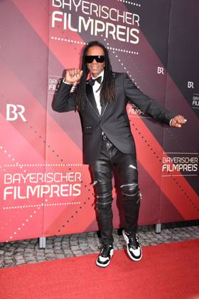 Fab Morvan Verleihung des Bayerischen Filmpreis Prinzregenten Theater München 19. Januar 2024