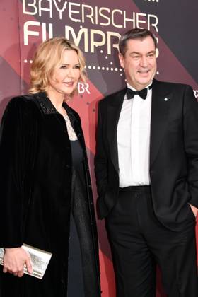 Verleihung des Bayerischen Filmpreis Prinzregenten Theater München 19. Januar 2024