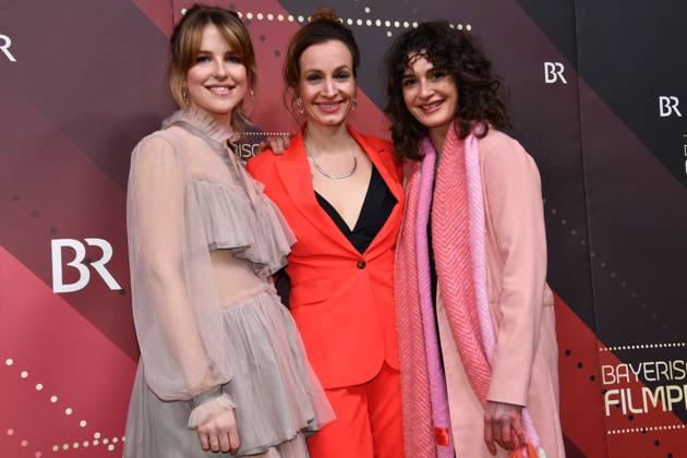 Leonie Brill , Danny Dewath Verleihung des Bayerischen Filmpreis Prinzregenten Theater München 19. Januar 2024