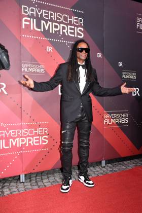 Fab Morvan Verleihung des Bayerischen Filmpreis Prinzregenten Theater München 19. Januar 2024