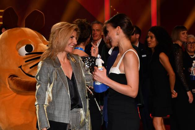 Aylin Tezel Verleihung des Bayerischen Filmpreis Party Preisträger Prinzregenten Theater München 19. Januar 2024