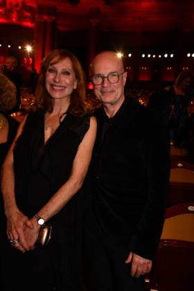 Andrea Sawatzki und Christian Berkel Verleihung des Bayerischen Filmpreis Party Preisträger Prinzregenten Theater München 19. Januar 2024