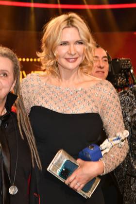 Veronica Ferres Verleihung des Bayerischen Filmpreis Party Preisträger Prinzregenten Theater München 19. Januar 2024