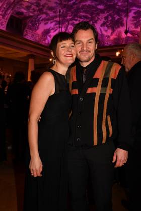 Zora Thiessen und Felix Klare Verleihung des Bayerischen Filmpreis Party Preisträger Prinzregenten Theater München 19. Januar 2024