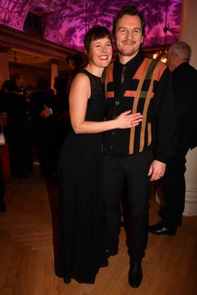 Zora Thiessen und Felix Klare Verleihung des Bayerischen Filmpreis Party Preisträger Prinzregenten Theater München 19. Januar 2024