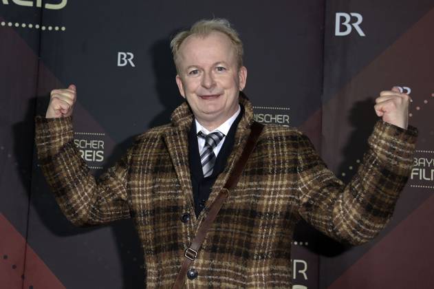 Rüdiger Bach bei der Verleihung des 45. Bayerischen Filmpreises 2023 im Prinzregententheater. München, 19.01.2024