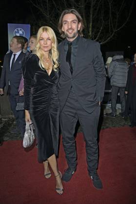 Tina Kaiser und Max Wiedemann bei der Verleihung des 45. Bayerischen Filmpreises 2023 im Prinzregententheater. München, 19.01.2024