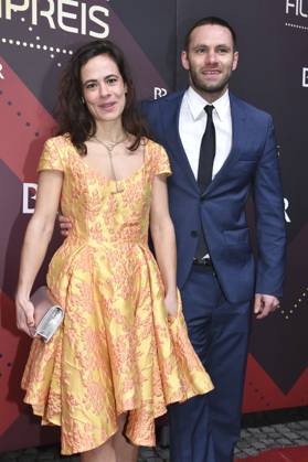Maya Haddad und Jonathan Müller bei der Verleihung des 45. Bayerischen Filmpreises 2023 im Prinzregententheater. München, 19.01.2024