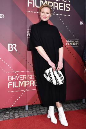 Rosalie Thomass bei der Verleihung des 45. Bayerischen Filmpreises 2023 im Prinzregententheater. München, 19.01.2024