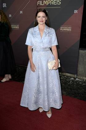 Jennifer Ulrich bei der Verleihung des 45. Bayerischen Filmpreises 2023 im Prinzregententheater. München, 19.01.2024
