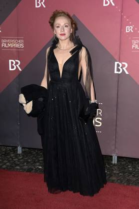 Brigitte Hobmeier bei der Verleihung des 45. Bayerischen Filmpreises 2023 im Prinzregententheater. München, 19.01.2024