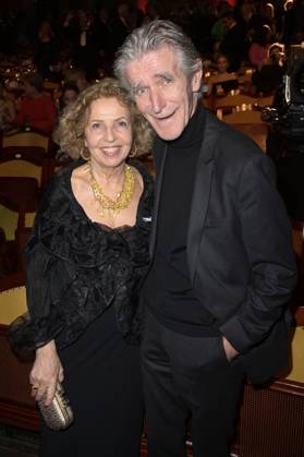 Michaela May mit Ehemann Bernd Schadewald bei der Verleihung des 45. Bayerischen Filmpreises 2023 im Prinzregententheater. München, 19.01.2024