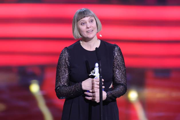 Bayerischer Filmpreis 2023 Steffi Niederzoll. Verleihung des 45. Bayerischen Filmpreises 2023 am 19.01.2024 im Prinzregententheater in Münche. Bayern, Deutschland.