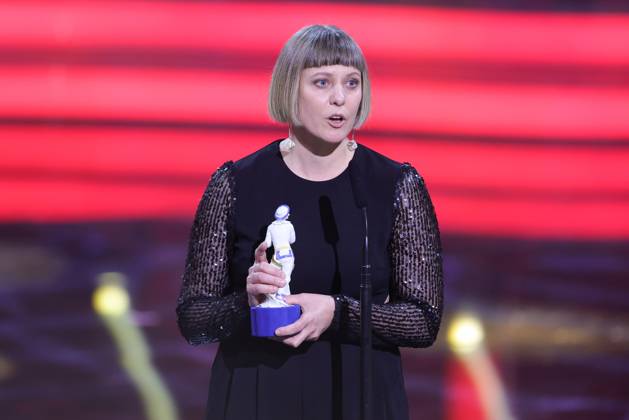 Bayerischer Filmpreis 2023 Steffi Niederzoll. Verleihung des 45. Bayerischen Filmpreises 2023 am 19.01.2024 im Prinzregententheater in Münche. Bayern, Deutschland.