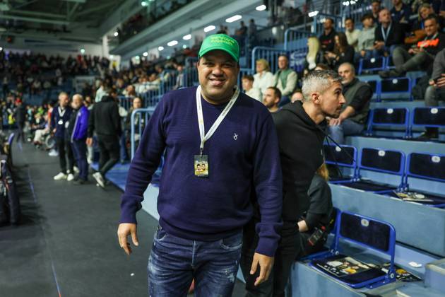 14.01.2024, Fussball, Saison 2023 2024,Hallenturnier in Gummersbach, Ex-Fussballer Ailton Gummersbach Schwalbe Arena Deutschland xRHR-FOTO TRx