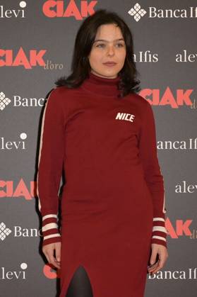 Sara Ciocca bei der Verleihung des Filmpreises Ciak d oro 2023 im Palazzo Colonna. Rom, 20.01.2024
