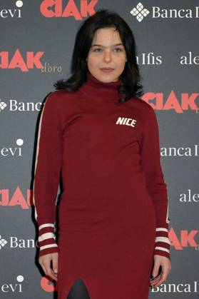 Sara Ciocca bei der Verleihung des Filmpreises Ciak d oro 2023 im Palazzo Colonna. Rom, 20.01.2024