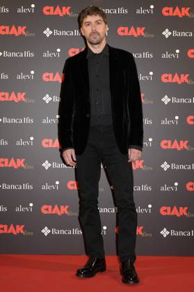 Michele Riondino bei der Verleihung des Filmpreises Ciak d oro 2023 im Palazzo Colonna. Rom, 20.01.2024