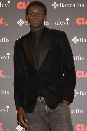 Seydou Sarr bei der Verleihung des Filmpreises Ciak d oro 2023 im Palazzo Colonna. Rom, 20.01.2024