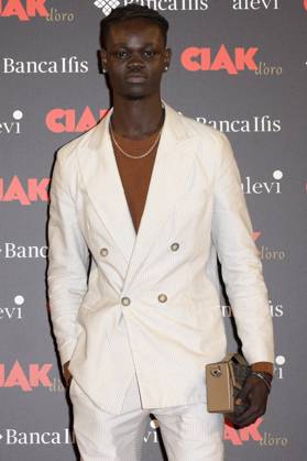 Moustapha Fall bei der Verleihung des Filmpreises Ciak d oro 2023 im Palazzo Colonna. Rom, 20.01.2024