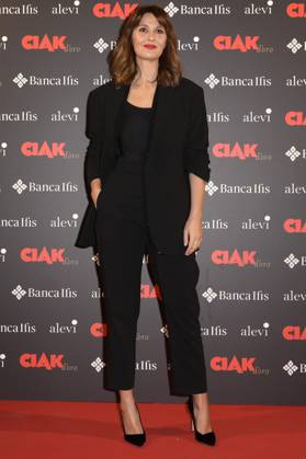 Paola Cortellesi bei der Verleihung des Filmpreises Ciak d oro 2023 im Palazzo Colonna. Rom, 20.01.2024