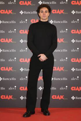 Damiano Gavino bei der Verleihung des Filmpreises Ciak d oro 2023 im Palazzo Colonna. Rom, 20.01.2024