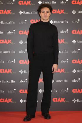 Damiano Gavino bei der Verleihung des Filmpreises Ciak d oro 2023 im Palazzo Colonna. Rom, 20.01.2024