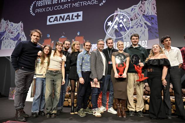 Entertainment Themen der Woche KW03 Entertainment Bilder des Tages 27th Alpe D Huez Festival Closing Ceremony Short Movies winners attending the Closing Ceremony during the 27th Alpe d Huez Film Festival in Alpe d Huez, France on January 20, 2024. Photo by Julien Reynaud APS-Medias ABACAPRESS.COM Alpe d Huez France  Copyright: xReynaudxJulien APS-Medias ABACAx