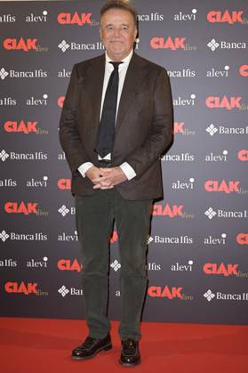 Ciak d Oro 2023 red carpet in Rome, Italy - 20 Jan 2024 Christian De Sica attends the Ciak d Oro 2023 red carpet at Galleria del Cardinale Colonna. Rome Italy Copyright: xMarioxCartellix xSOPAxImagesx Christian De Sica