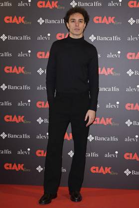 Ciak d Oro 2023 red carpet in Rome, Italy - 20 Jan 2024 Damiano Gavino attends the Ciak d Oro 2023 red carpet at Galleria del Cardinale Colonna. Rome Italy Copyright: xMarioxCartellix xSOPAxImagesx Damiano Gavino (2)