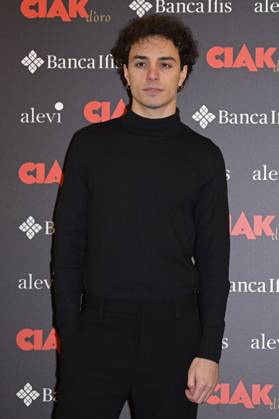 Ciak d Oro 2023 red carpet in Rome, Italy - 20 Jan 2024 Damiano Gavino attends the Ciak d Oro 2023 red carpet at Galleria del Cardinale Colonna. Rome Italy Copyright: xMarioxCartellix xSOPAxImagesx Damiano Gavino (3)