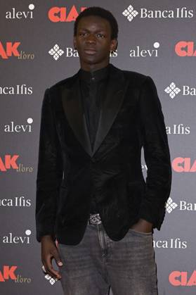 Ciak d Oro 2023 red carpet in Rome, Italy - 20 Jan 2024 Seydou Sarr attends the Ciak d Oro 2023 red carpet at Galleria del Cardinale Colonna. Rome Italy Copyright: xMarioxCartellix xSOPAxImagesx Seydou Sarr (1)