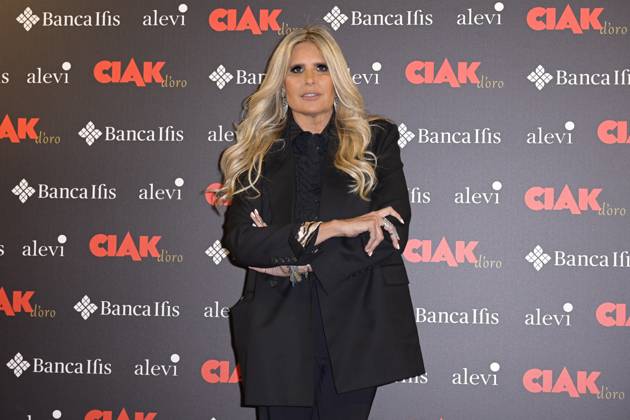 Ciak d Oro 2023 red carpet in Rome, Italy - 20 Jan 2024 Tiziana Rocca attends the Ciak d Oro 2023 red carpet at Galleria del Cardinale Colonna. Rome Italy Copyright: xMarioxCartellix xSOPAxImagesx Tiziana Rocca (1)