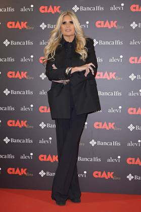 Ciak d Oro 2023 red carpet in Rome, Italy - 20 Jan 2024 Tiziana Rocca attends the Ciak d Oro 2023 red carpet at Galleria del Cardinale Colonna. Rome Italy Copyright: xMarioxCartellix xSOPAxImagesx Tiziana Rocca