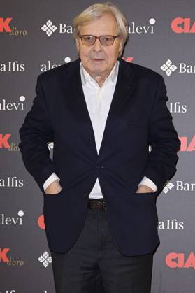 Ciak d Oro 2023 red carpet in Rome, Italy - 20 Jan 2024 Vittorio Sgarbi attends the Ciak d Oro 2023 red carpet at Galleria del Cardinale Colonna. Rome Italy Copyright: xMarioxCartellix xSOPAxImagesx Vittorio Sgarbi (2)