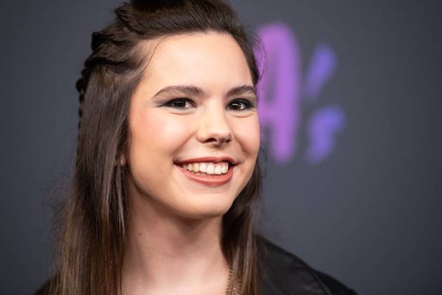 DJ Amber Broos pictured on the red carpet at the 16th edition of the MIA s (Music Industry Award) award show, in Antwerp, Wednesday 24 January 2024. The Music Industry Awards are the Flemish Music prizes handed out by the VRT and VI.BE.  JONASxROOSENS 84575196