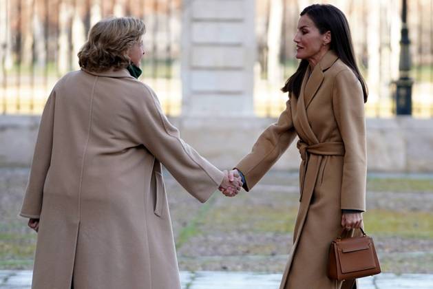 Spanish Queen Letizia during a visit to Real de Aranjuez Palace for Queen Letizia National Disability Awards 2024 in Aranjuez on Monday, 29 January 2024 Cordon Press