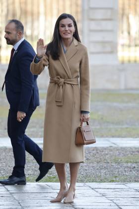Queen Letizia Visits Accessibility Adaptations Made To Royal Palace - Madrid Queen Letizia visits the different accessibility adaptations made to the Royal Palace of Aranjuez, on January 29, 2024, in Aranjuez (Madrid, Spain). Photo by Antonio GutiÃ rrez Europa Press ABACAPRESS.COM Madrid Spain  Copyright: xEuropaxPress ABACAx